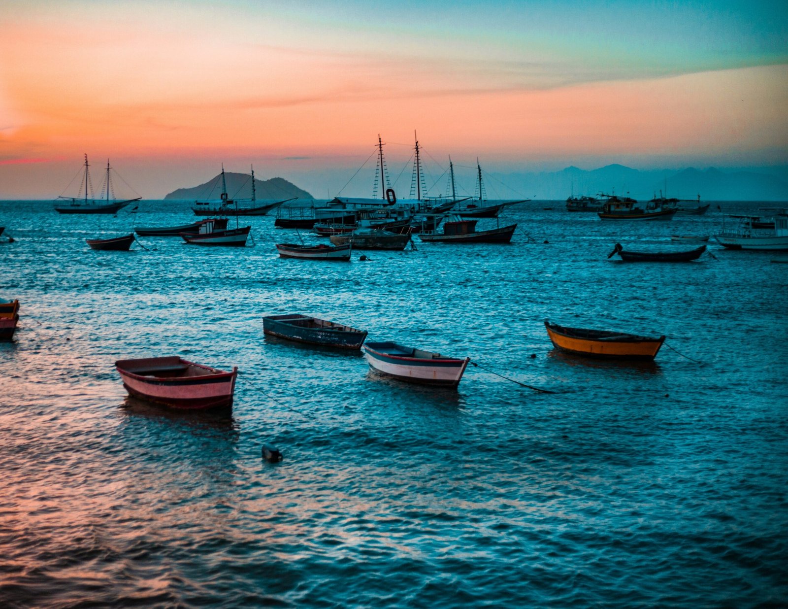 boats in sea