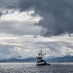 Old fishing boat in Southeast Alaska
